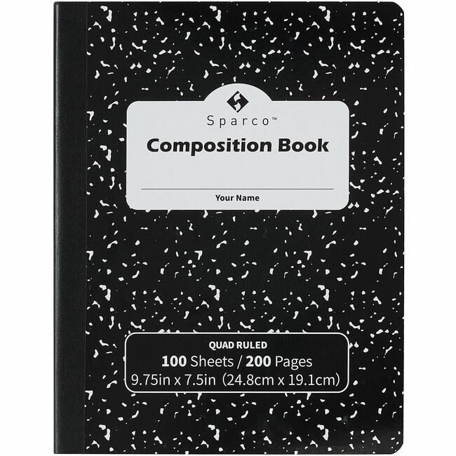 Sparco Notebook Comp Quad 6 Pack Black SPR20957CT