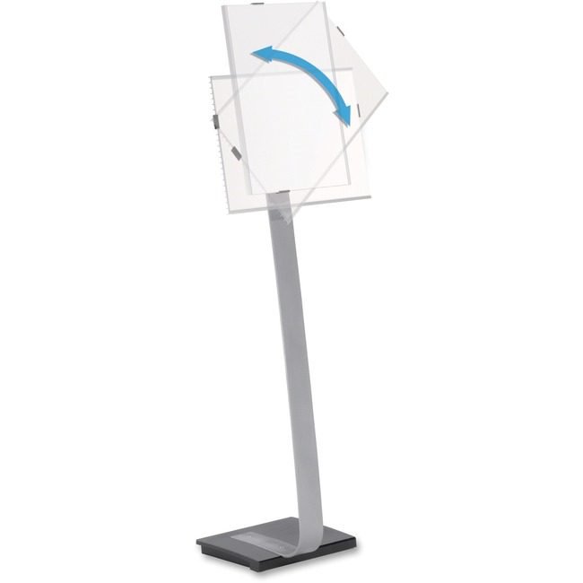 DURABLE Stand Sign 11X17 Aluminum Slv DBL481523