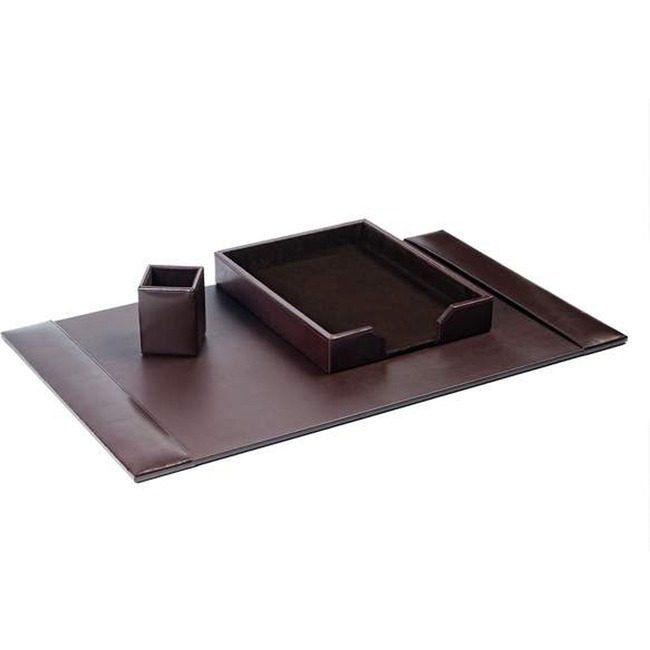 Dacasso Dsk St Bnd Lthr Bn 3PC DACD3637