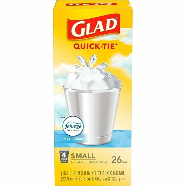 CloroxPro / Clorox The Clorox Company CloroxPro / Bags Trash Odorshield 4GAL CLO78812