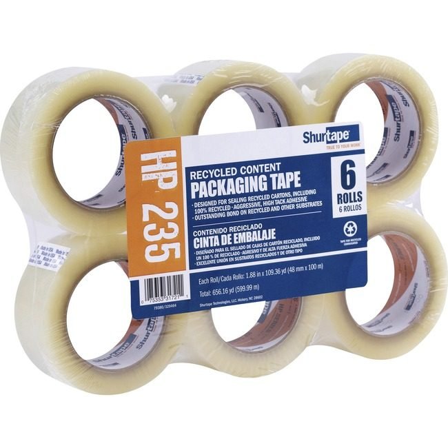 Shurtape Technologies Duck Brand Tape HP235 Pack Clear 48MMX100M DUC242763
