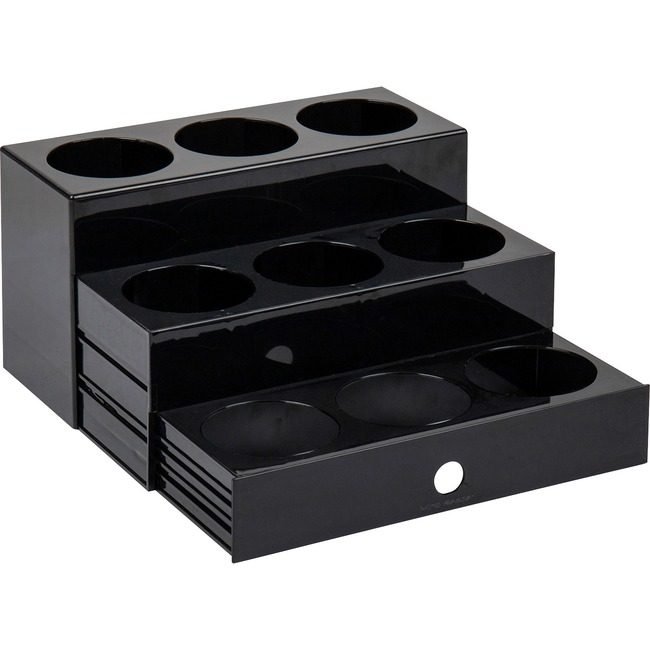 Mind Reader Products Organizer 9COMPARTMENT Black EMSSYRUPH9