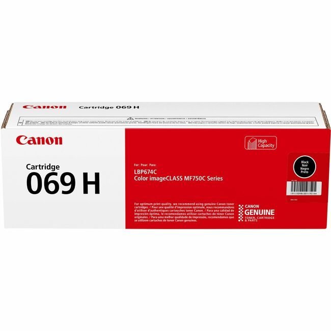 Canon U.S.A. Crtdg CARTRIDGE 069H Hc Black CNMCRTDG069HBK