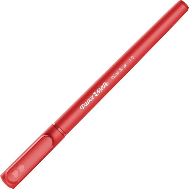 Newell Brands Paper Mate Pen Writebros Stick Medium Red PAP3321131C