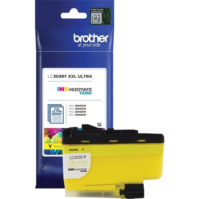 Brother International Crtdg Tank Inkvestmt Yw 5K BRTLC3039Y