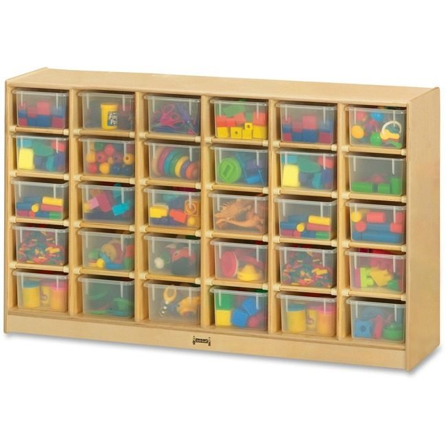 Jonti-Craft, Inc. Cubbie 30TRAY Clear Bins JNT04310JC