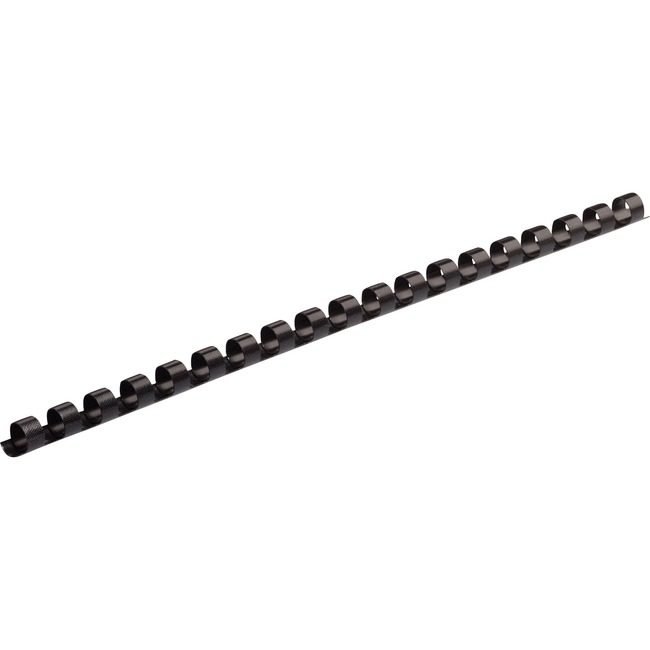 Fellowes Brands Binding Plas 1/4" 25 Pack Black FEL52320
