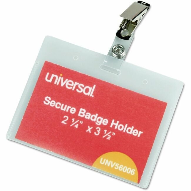 Universal Office Products Holder Badge Secure 50KT UNV56006