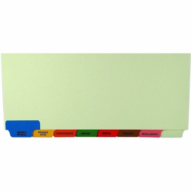 Tabbies Index Chart Medical Set TAB54500