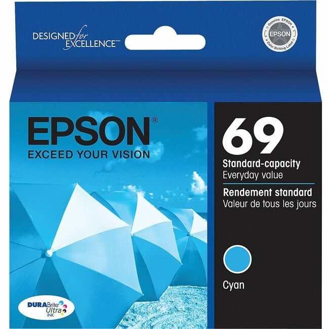 Epson America Crtdg Ink CX5000 6000 Cyn EPST069220-S