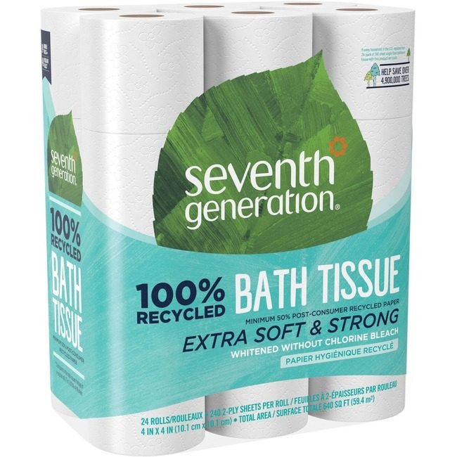 Seventh Generation Tissue Bath Recyl 24RLS SEV13738CT