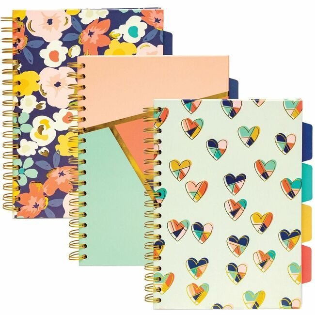 Pukka Pads Pad Notebk 5SUB Assorted 3 Pack PKP9033CD
