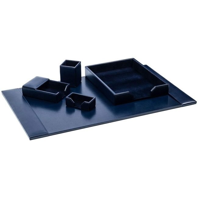 Dacasso Dsk St Bnd Lthr Be 5PC DACD5002