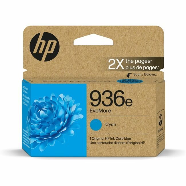 HP Inc. / Hewlett-Packard Crtdg Ink Evom 936E Cyn HEW4S6V3LN