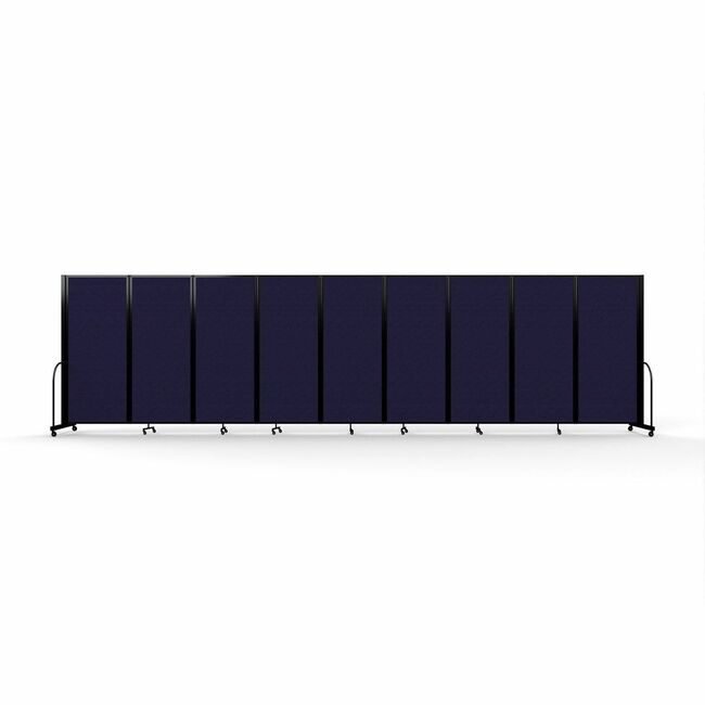 Screenflex Divider 610"HX251"W Ny Black SCXFSH6109BDV