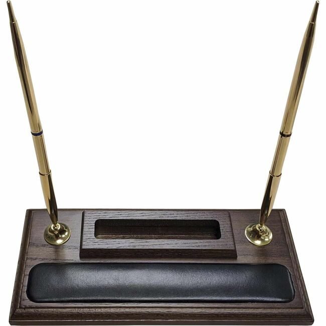 Dacasso Stand Pen Lthr Walnut DACA8412
