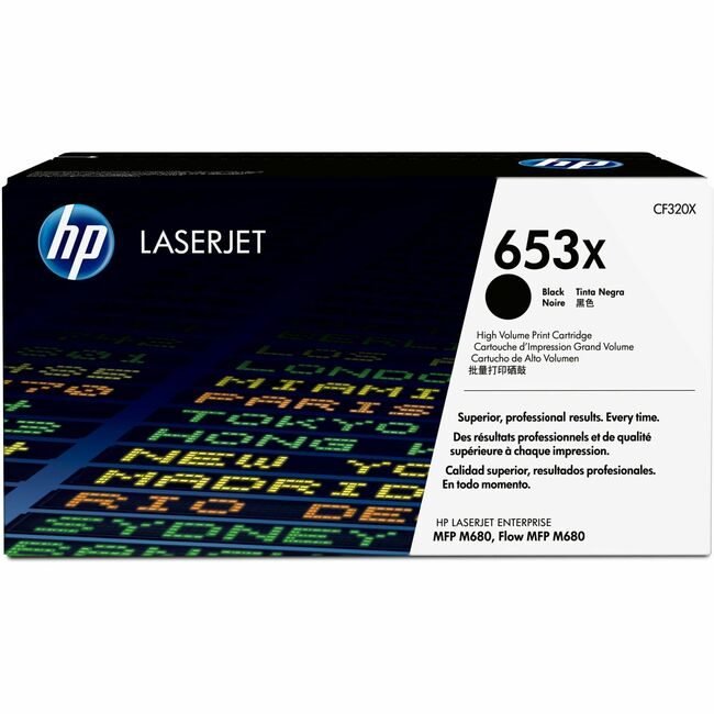 HP Inc. / Hewlett-Packard Crtdg Lj Black ORIG 653X HEWCF320X
