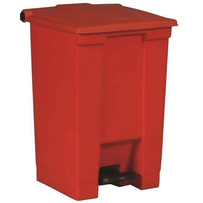 Rubbermaid Commercial Products Container LEGACY STEP-ON 12G RCP6144RED