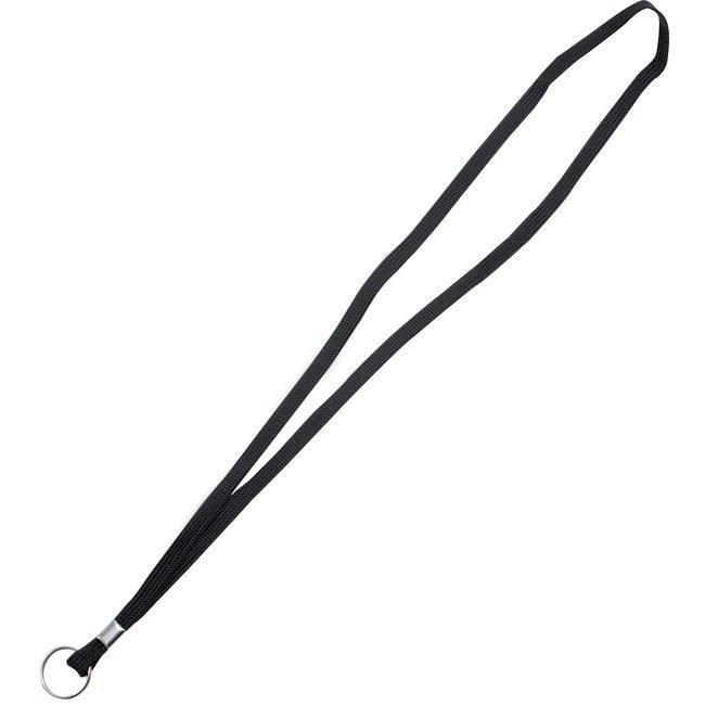 Advantus Corporation Lanyard RING 24 Black AVT75423