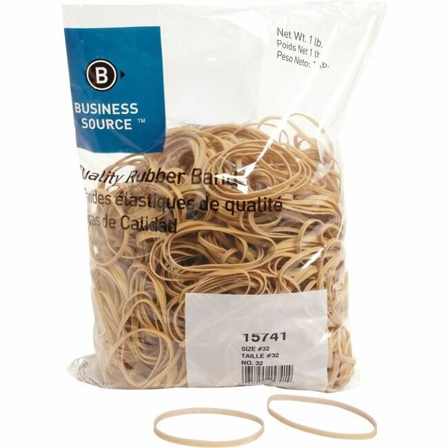 Business Source Rubberbands SIZE #32 1LB BSN15741