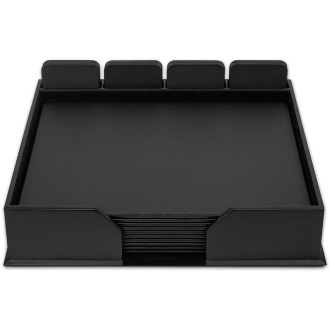 Dacasso Conf Lthrette 23PC Black DACD1050
