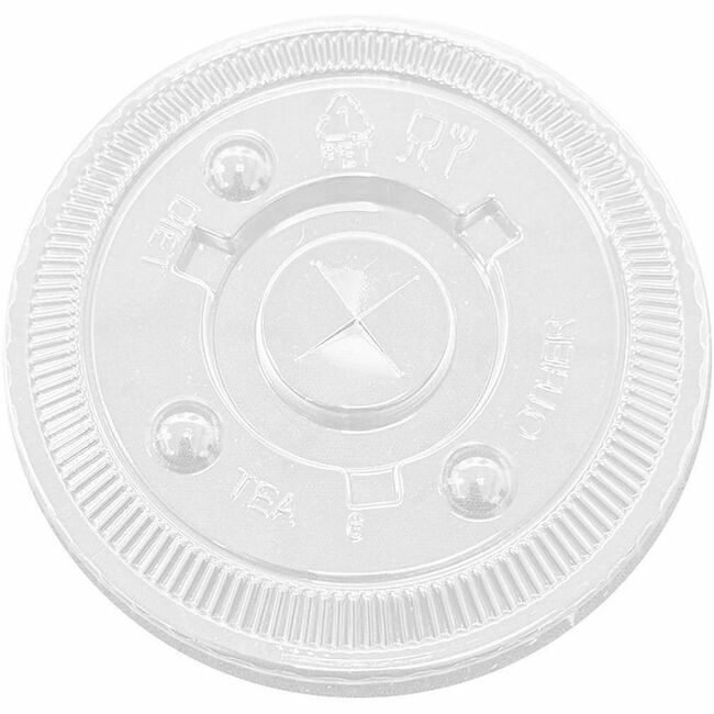 Genuine Joe Lid Papercup Clear 1000/CT GJO00317