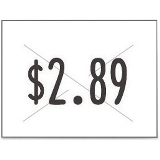 Consolidated Stamp Manufacturing COSCO / LABELS 2-LINE WHITE 3/ROLLS COS090949