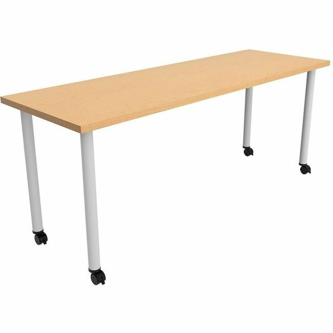 Safco Products Table Post Casters 72X24 SAFJN7224FTCFMP