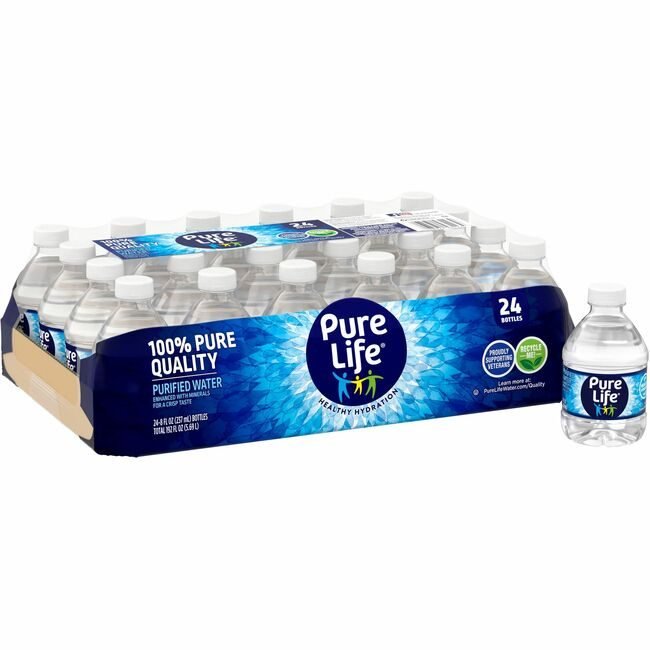 Primo Brands Poland Spring Water Nestle Purelife 8OZ NLE194627