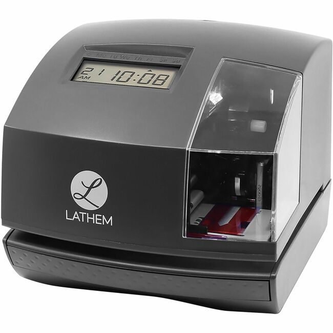 Lathem Time Timeclock Atomic Trualign LTH1600E