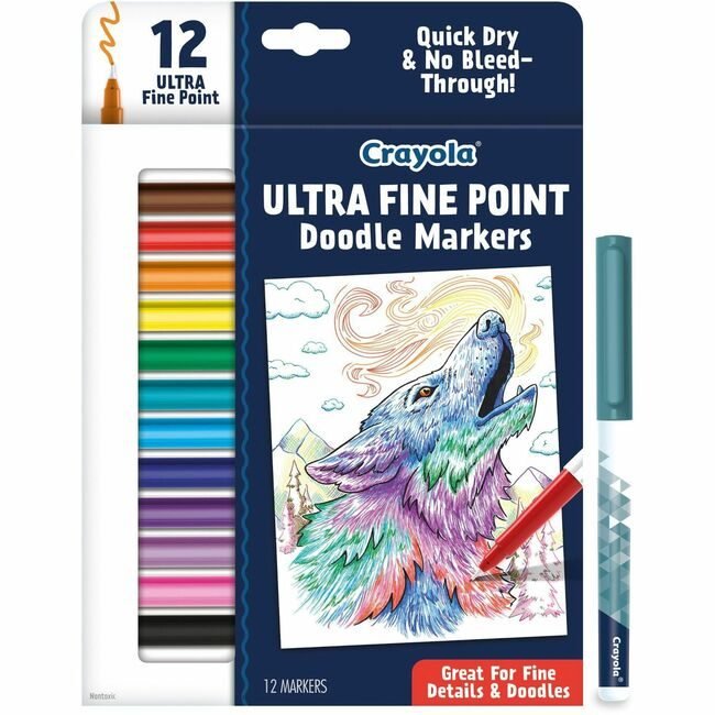 Crayola LLC Mkr 12 Count Ultrafinept CYO588313