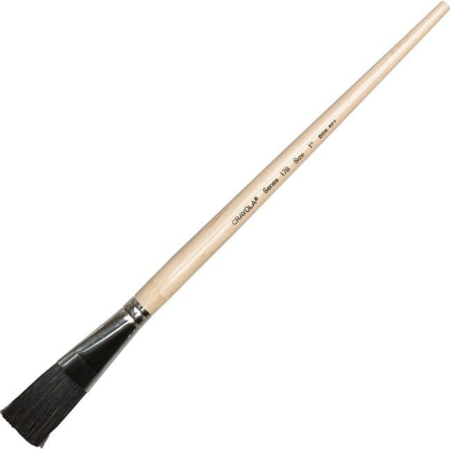 Crayola LLC Brush Wd Flat Blackbristle CYO050178016