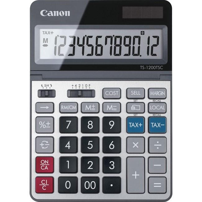 Canon U.S.A. Calc Desktop 12 DIGIT Solar CNMTS-1200TSC