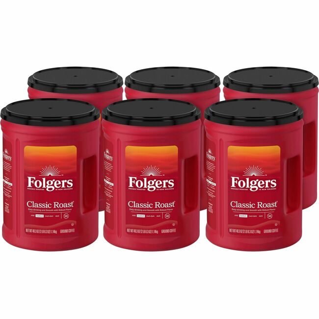 The J.M. Smucker Company Folgers Coffee Cr 40.3OZ Can FOL30419CT