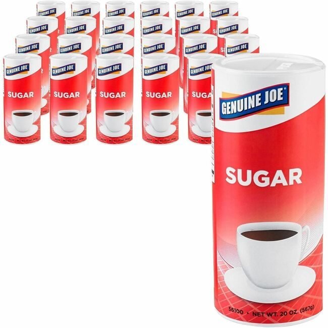 Genuine Joe Sugar 20OZ 3/PK GJO56100CT