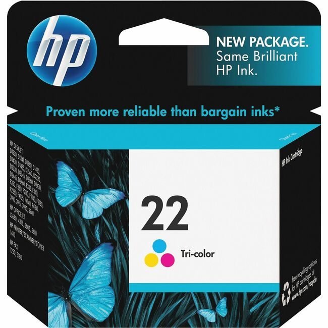HP Inc. / Hewlett-Packard Crtdg Ink 22 Tri-Color HEWC9352AN