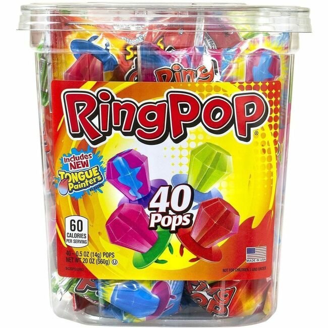 Varies / verify SKU SKU-LEVEL VERIFICATION REQUIRED Candy Ring Pops 40 Count GRR22000013