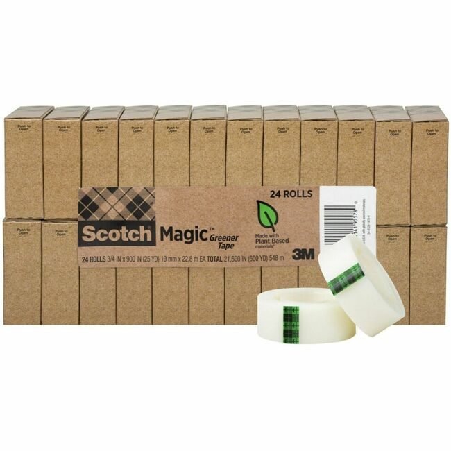 3M Company Tape Inv Eco 3/4"X900" 24 Pack MMM81224P