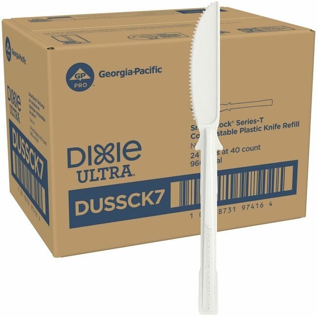 Georgia-Pacific Dixie Cutlery CPLA KF HW 24/40 DXEDUSSCK7
