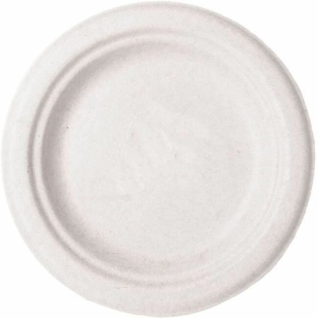 Vegware Plate Nat Fiber 6" 1000 Count VEGVWP016NFA