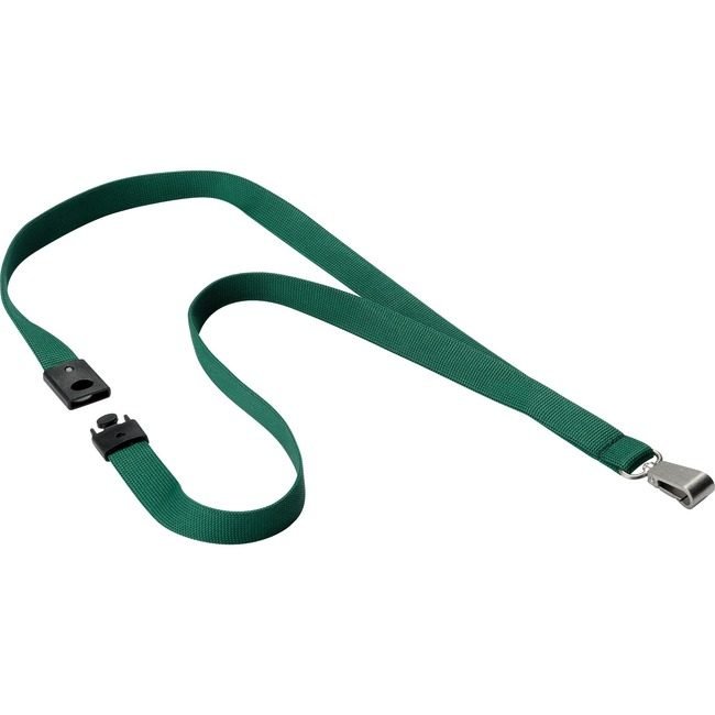 DURABLE Lanyard Textile 0.5IN Dkgrn DBL812732