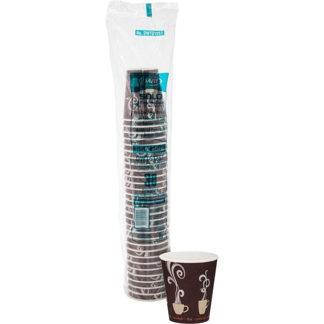 Dart Container Corporation Solo CUP HOT INSULATED 12 OZ. SCCDWTG12ST