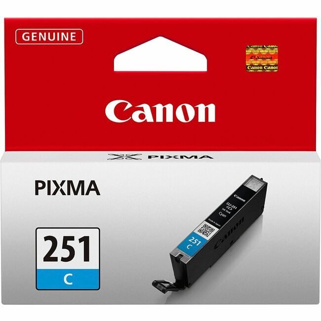 Canon U.S.A. Crtdg Ink CLI-251 Cyn CNMCLI251C