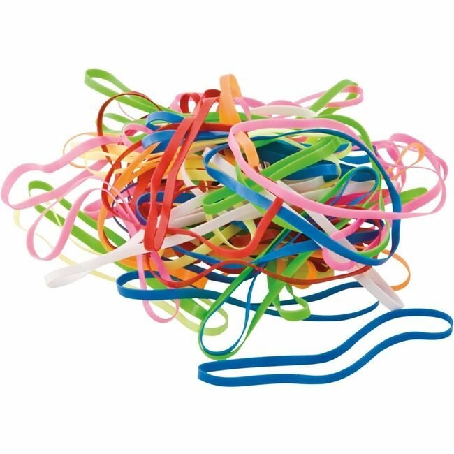 Baumgartens Plastibands 2.13" 200 Count Assorted BAUSF-5000