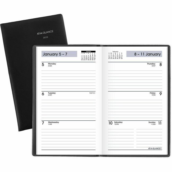 ACCO Brands AT-A-GLANCE Planner Weekly Dymndr Stitchd AAGSK48-00