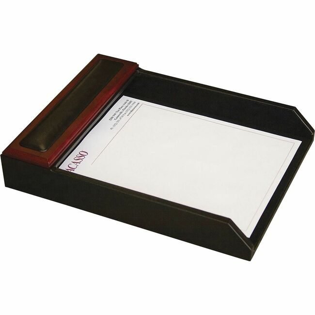 Dacasso Tray Letter Lthr Rosewood DACA8001