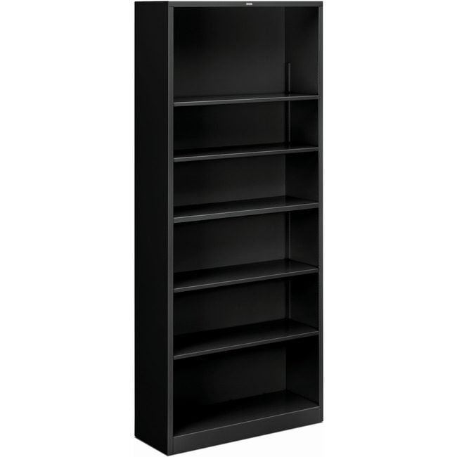 The HON Company Bookcase 6SHLF 82"H Black HONS82ABCP