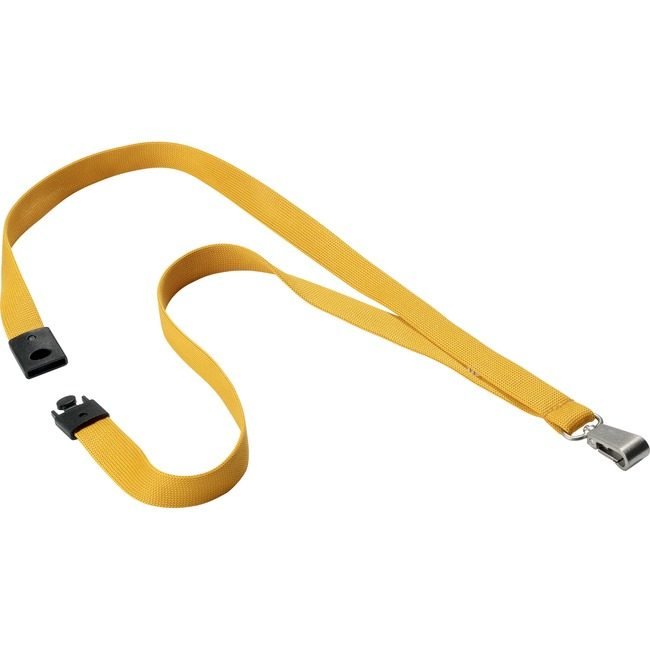 DURABLE Lanyard Textile 0.5IN Ochre DBL8127135