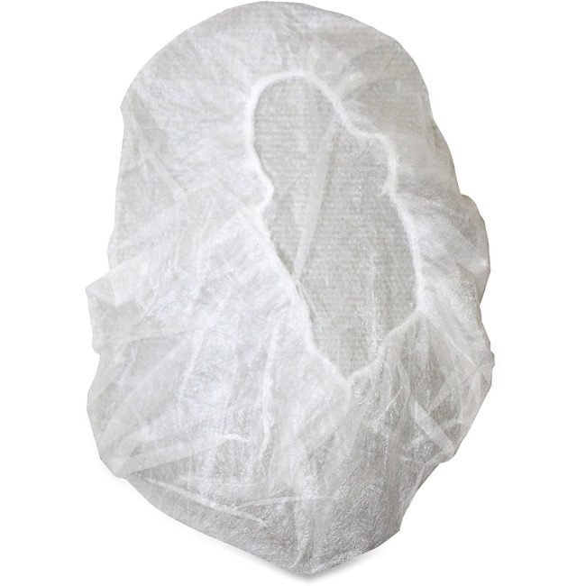 Genuine Joe Cap Spun Bond White Large GJO85140