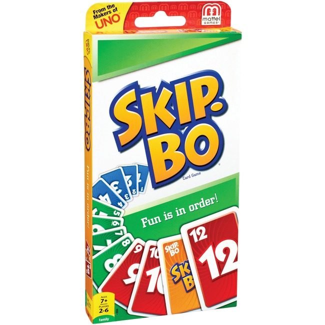 Mattel UNO / Skip-Bo Game Card MTT42050